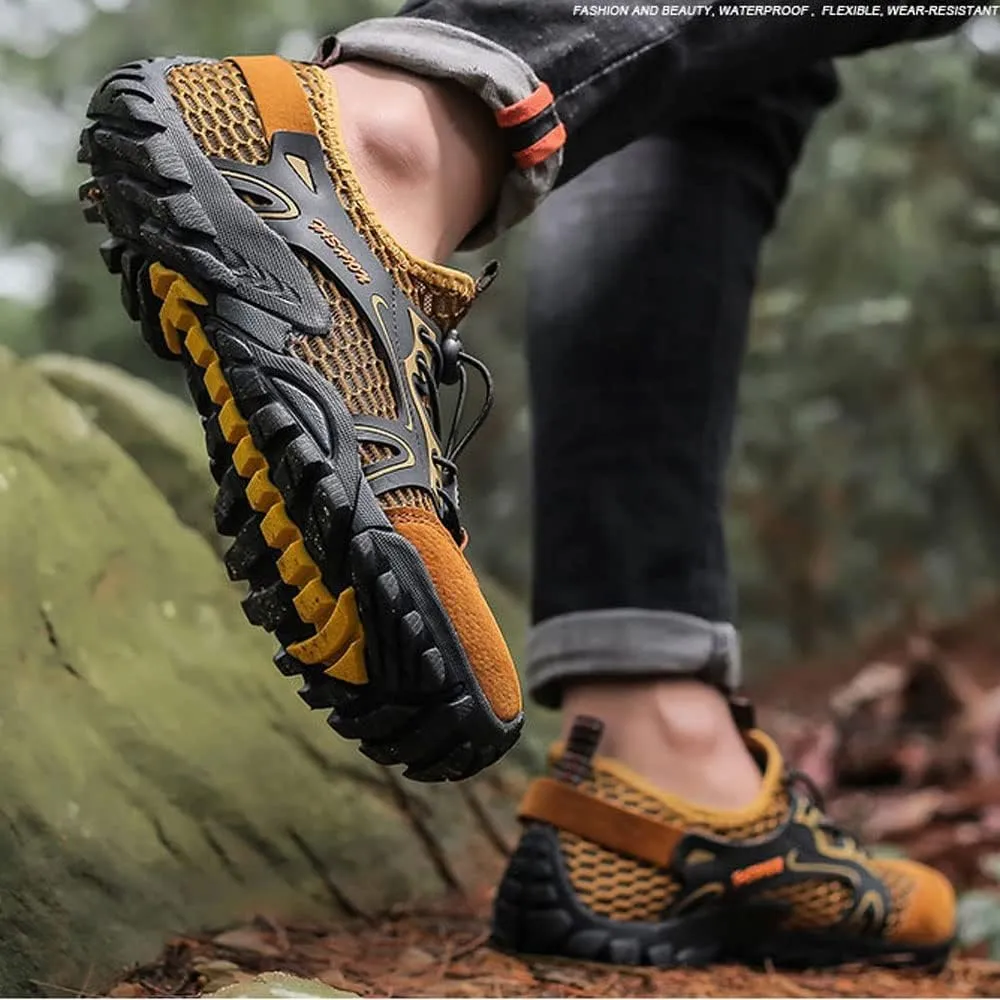 Men's Trekking Footwear,Barefoot Shoes,men's Hiking Sandals,summer Hiking Shoes,sports,quick-drying,trail Running Shoes,breathable Running Shoes Gym Fitness Trainer Walking Shoes Water Shoes,38-50 EU