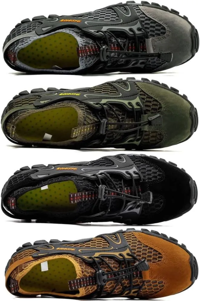 Men's Trekking Footwear,Barefoot Shoes,men's Hiking Sandals,summer Hiking Shoes,sports,quick-drying,trail Running Shoes,breathable Running Shoes Gym Fitness Trainer Walking Shoes Water Shoes,38-50 EU