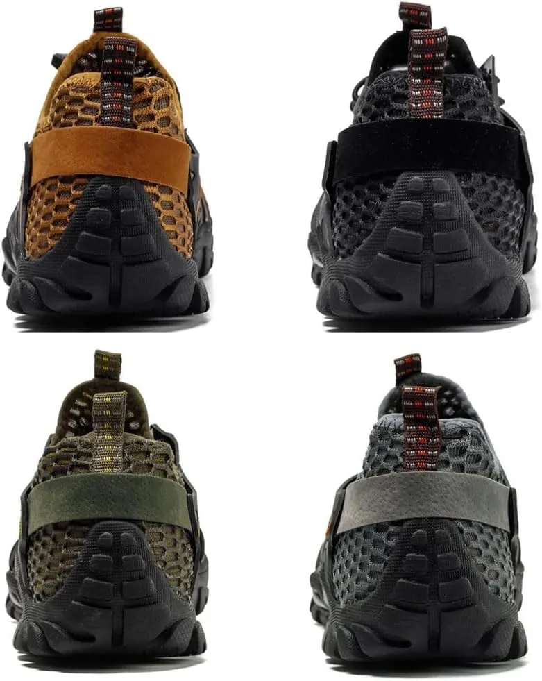 Men's Trekking Footwear,Barefoot Shoes,men's Hiking Sandals,summer Hiking Shoes,sports,quick-drying,trail Running Shoes,breathable Running Shoes Gym Fitness Trainer Walking Shoes Water Shoes,38-50 EU