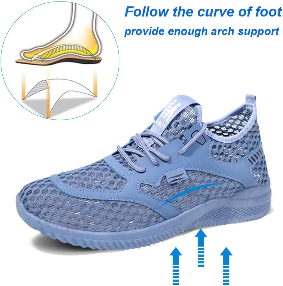 Padgene Men's Sport Running Shoes Runner Trail Sneakers Fashion Athletic Sport Gym Tennis Walking Shoes Mens Casual Workout Footwear Trainers