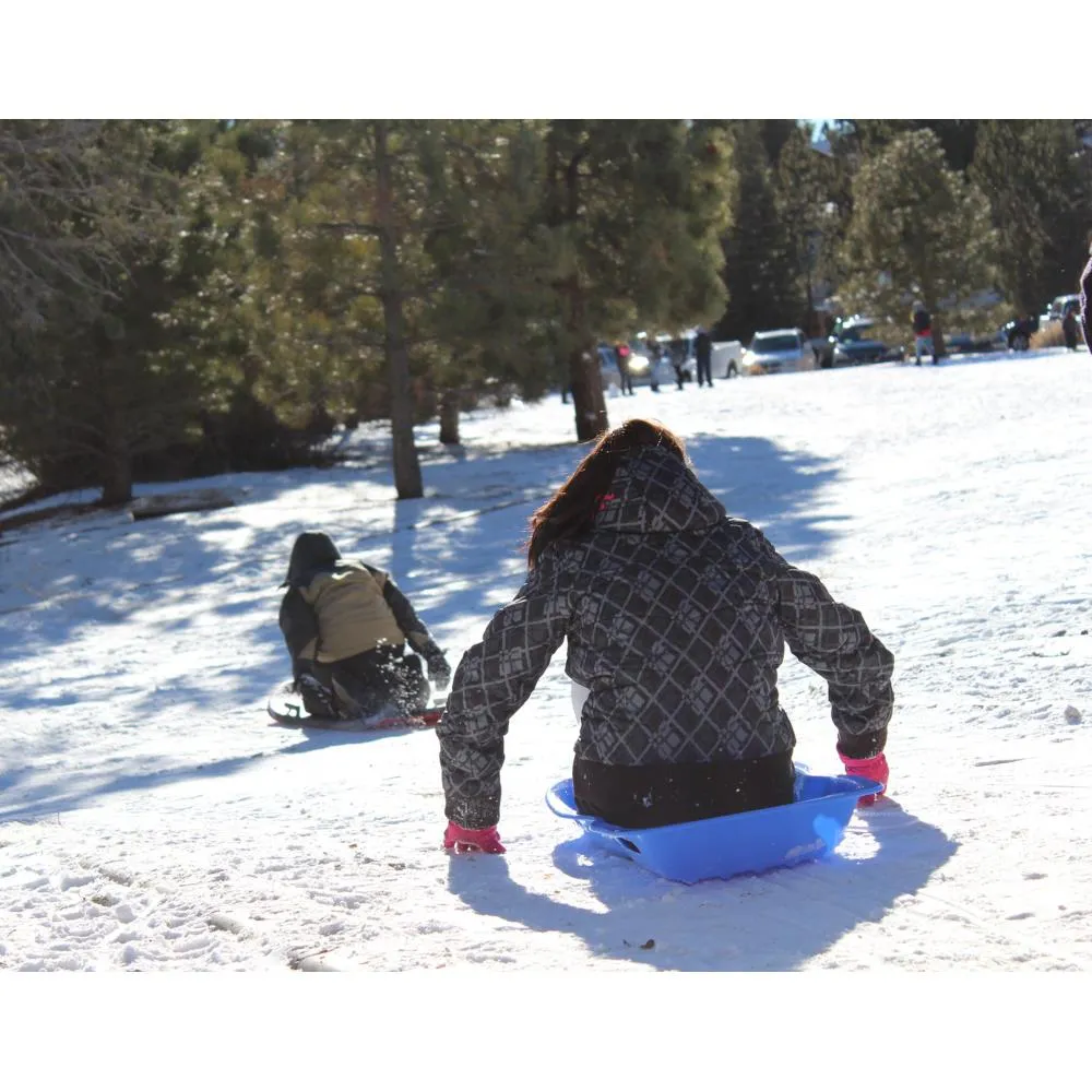 Slippery Racer Downhill Xtreme Toboggan Sled - Blue