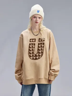 Trendy Logo Trainers Over Brown Mode