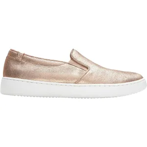 Women's Vionic Avery Pro Non-Slip Rose Gold Metallic Suede